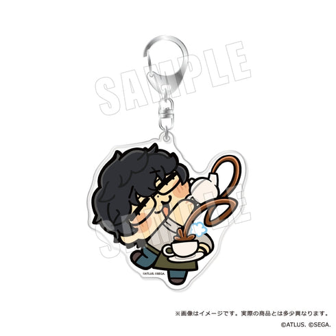 『ペルソナ5 ザ・ロイヤル』主人公×ぶくぶ おおきめアクリルキーホルダー 08 器用さ ランク5